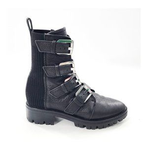 DOLCE VITA Gaven Leather Combat Boots